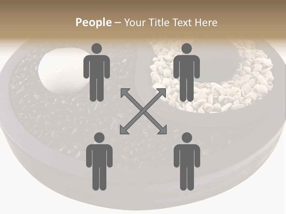 Gravel Yin Wellness PowerPoint Template