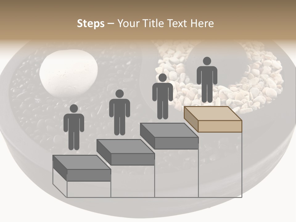 Gravel Yin Wellness PowerPoint Template