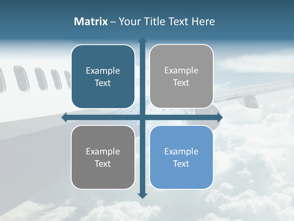 Journey Pilot Vacation PowerPoint Template