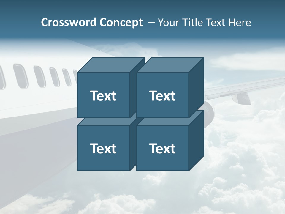 Journey Pilot Vacation PowerPoint Template