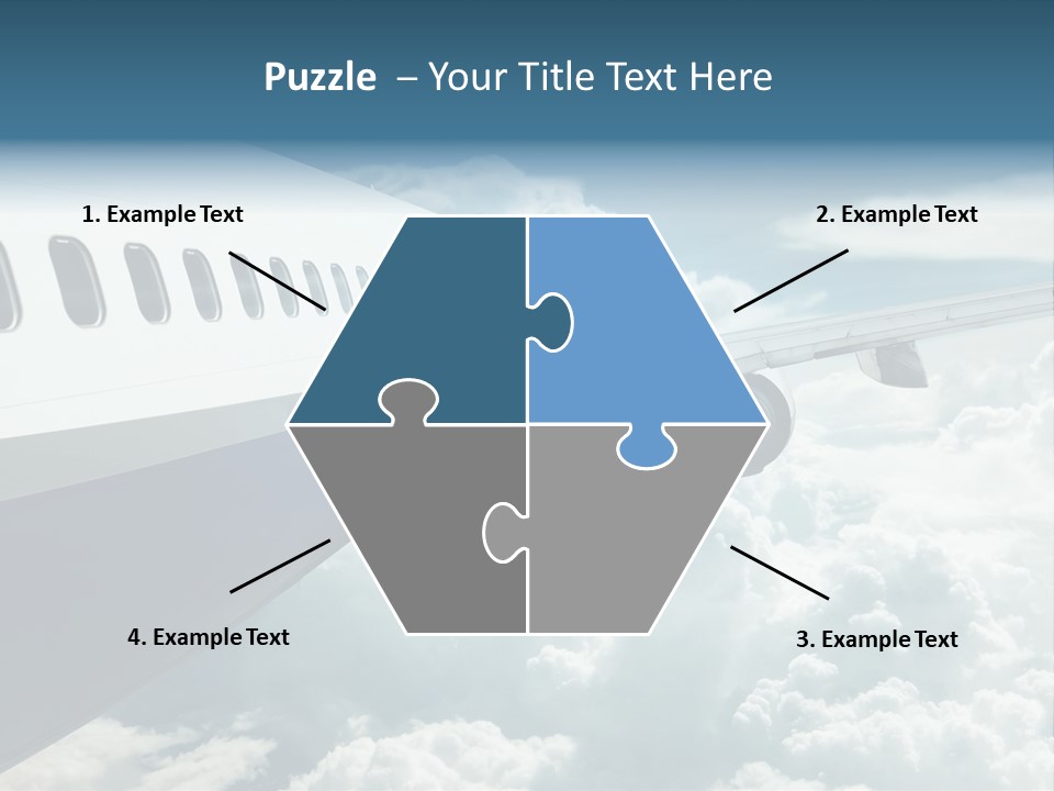 Journey Pilot Vacation PowerPoint Template