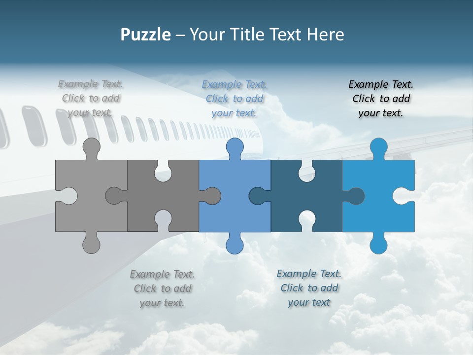 Journey Pilot Vacation PowerPoint Template