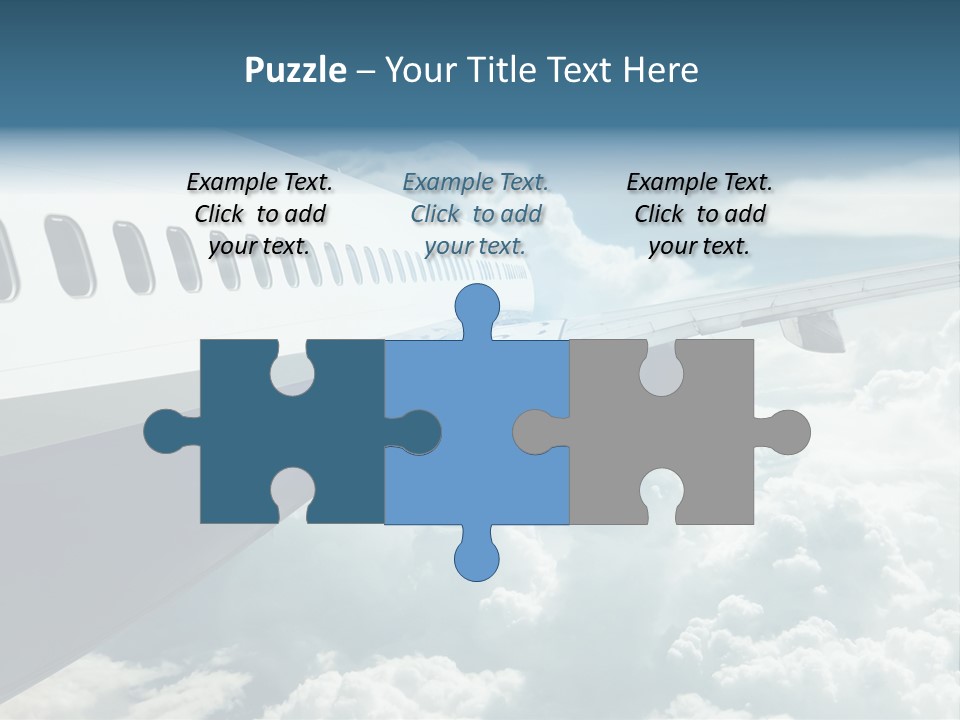 Journey Pilot Vacation PowerPoint Template