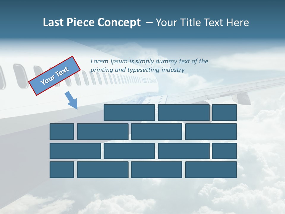 Journey Pilot Vacation PowerPoint Template