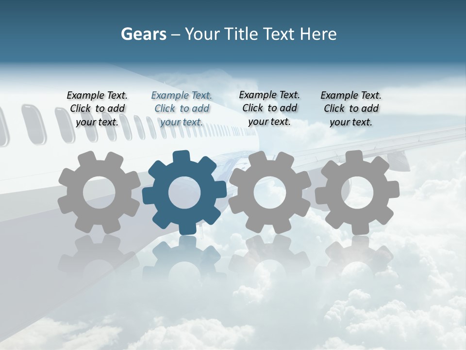 Journey Pilot Vacation PowerPoint Template