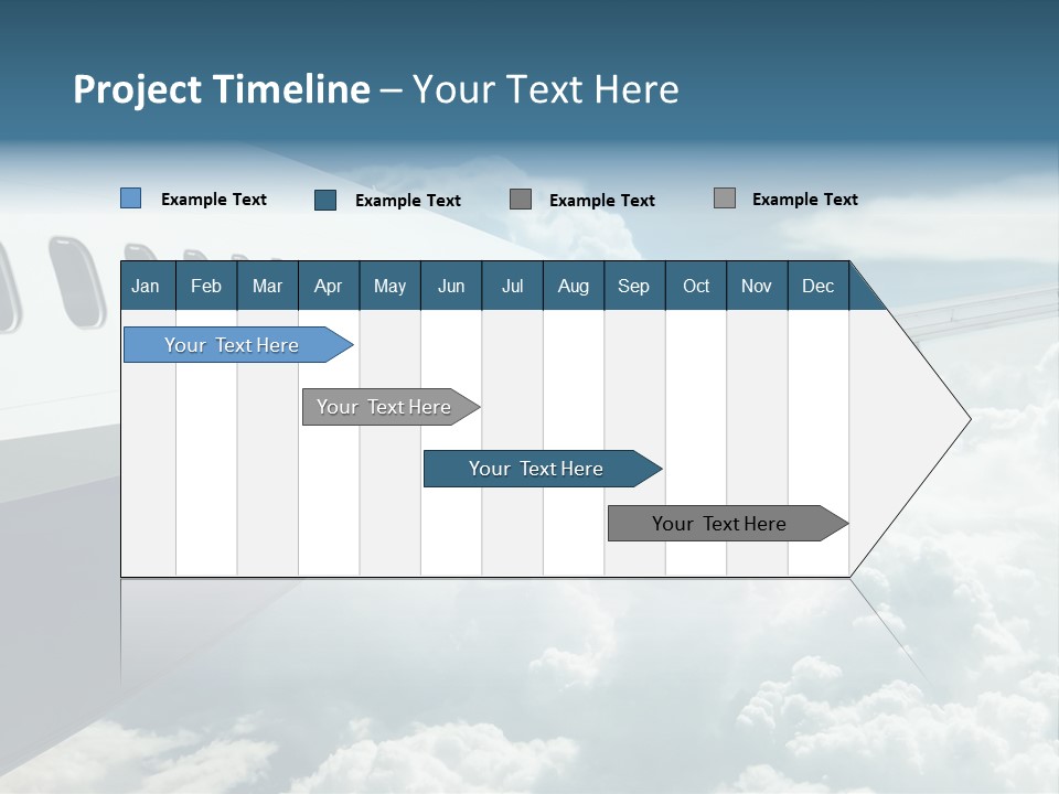 Journey Pilot Vacation PowerPoint Template