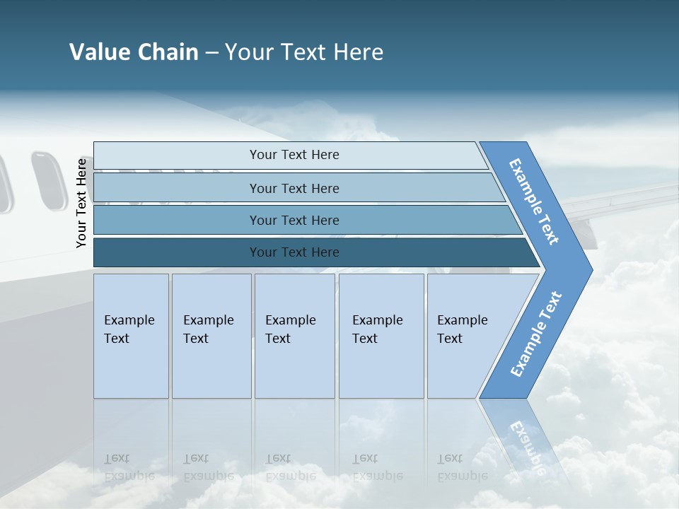 Journey Pilot Vacation PowerPoint Template