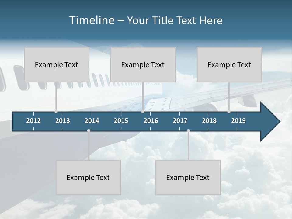 Journey Pilot Vacation PowerPoint Template