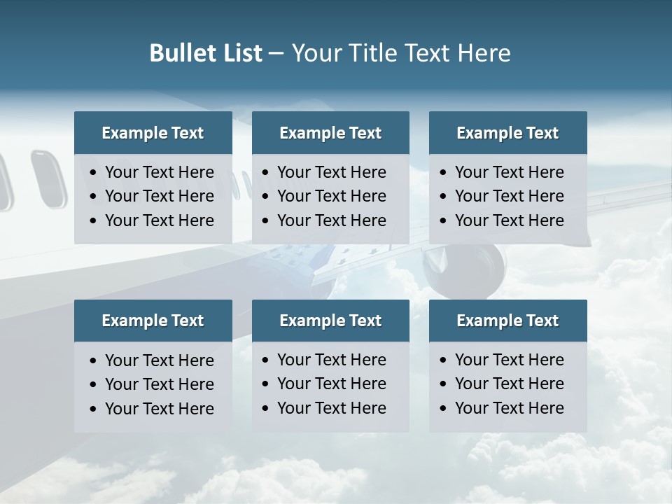 Journey Pilot Vacation PowerPoint Template