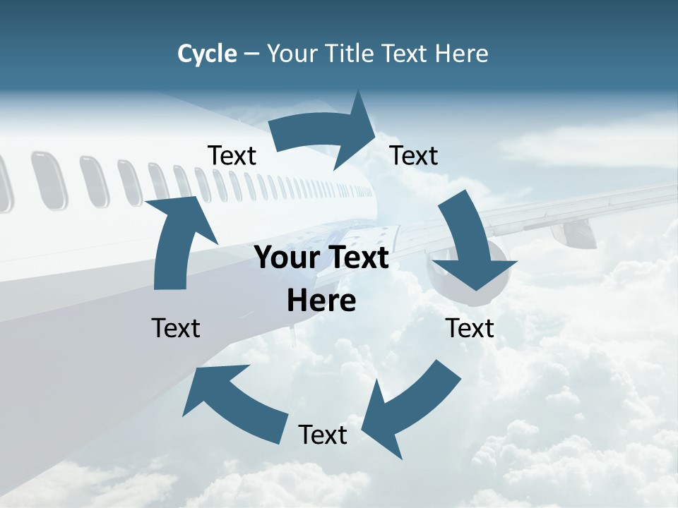Journey Pilot Vacation PowerPoint Template