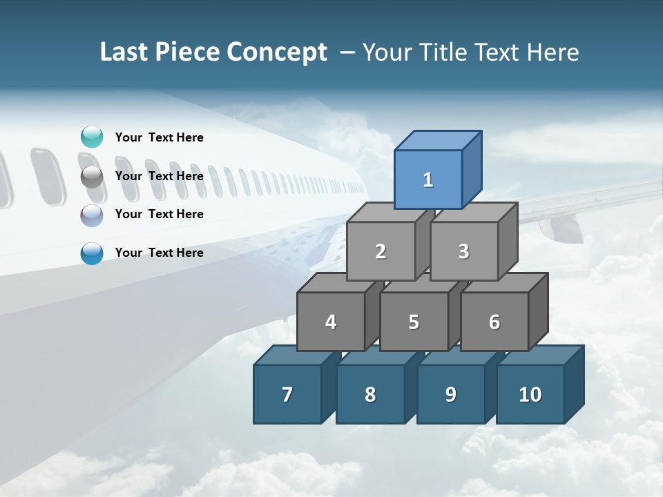 Journey Pilot Vacation PowerPoint Template