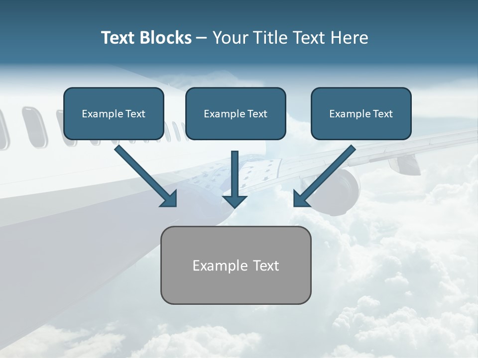Journey Pilot Vacation PowerPoint Template