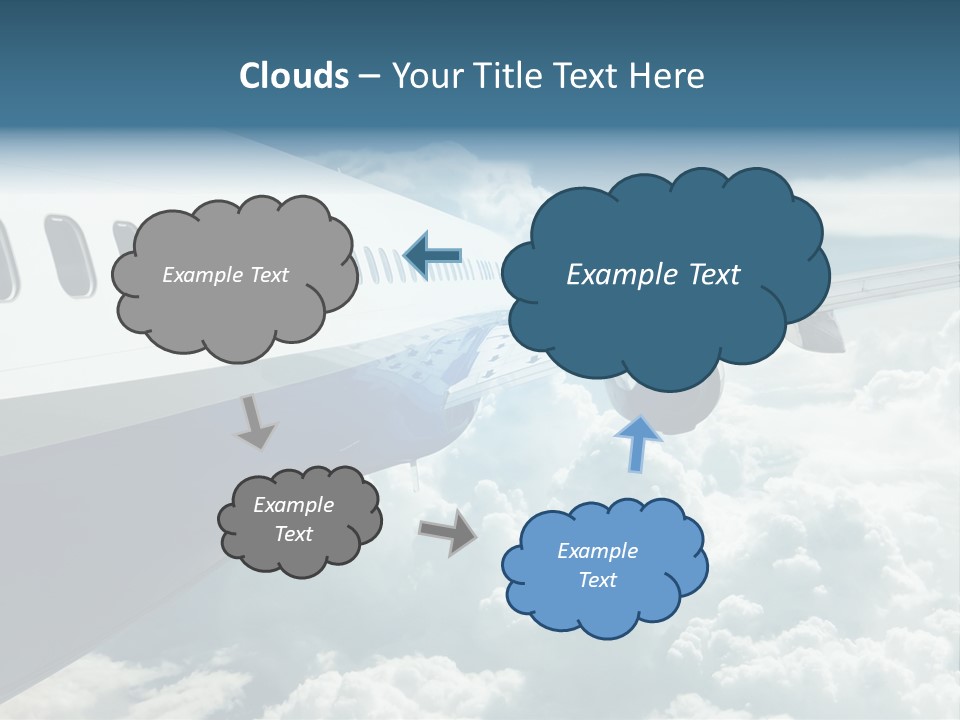 Journey Pilot Vacation PowerPoint Template