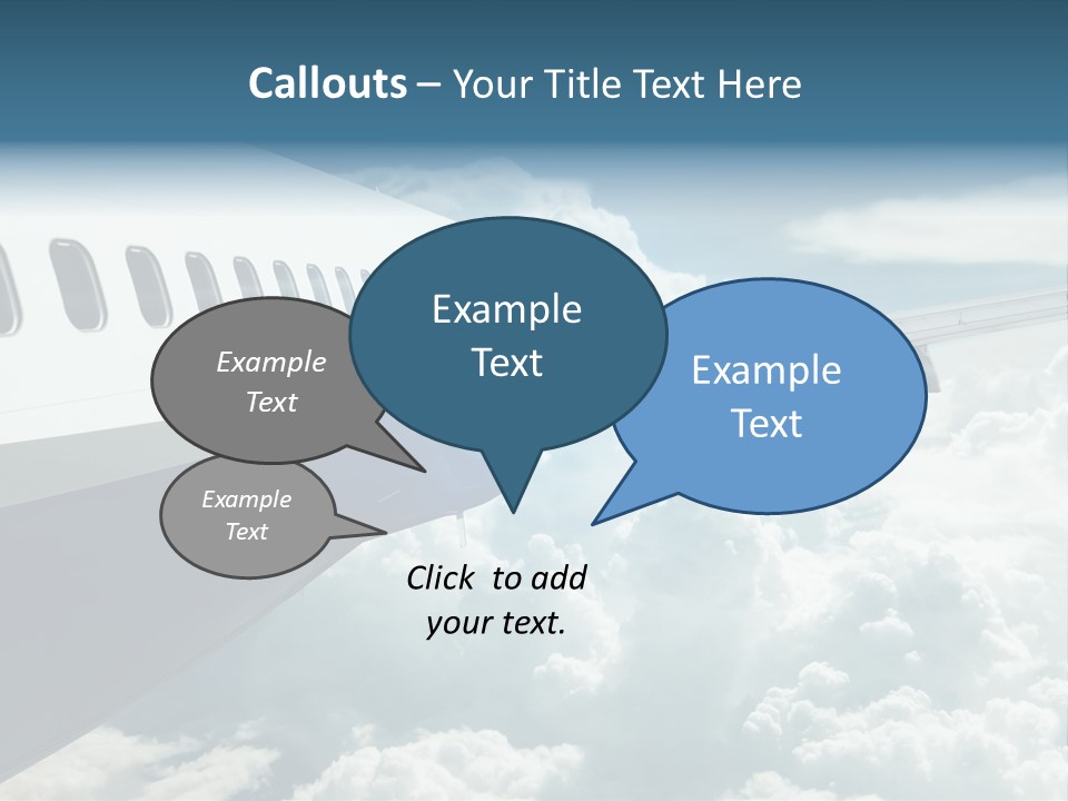 Journey Pilot Vacation PowerPoint Template