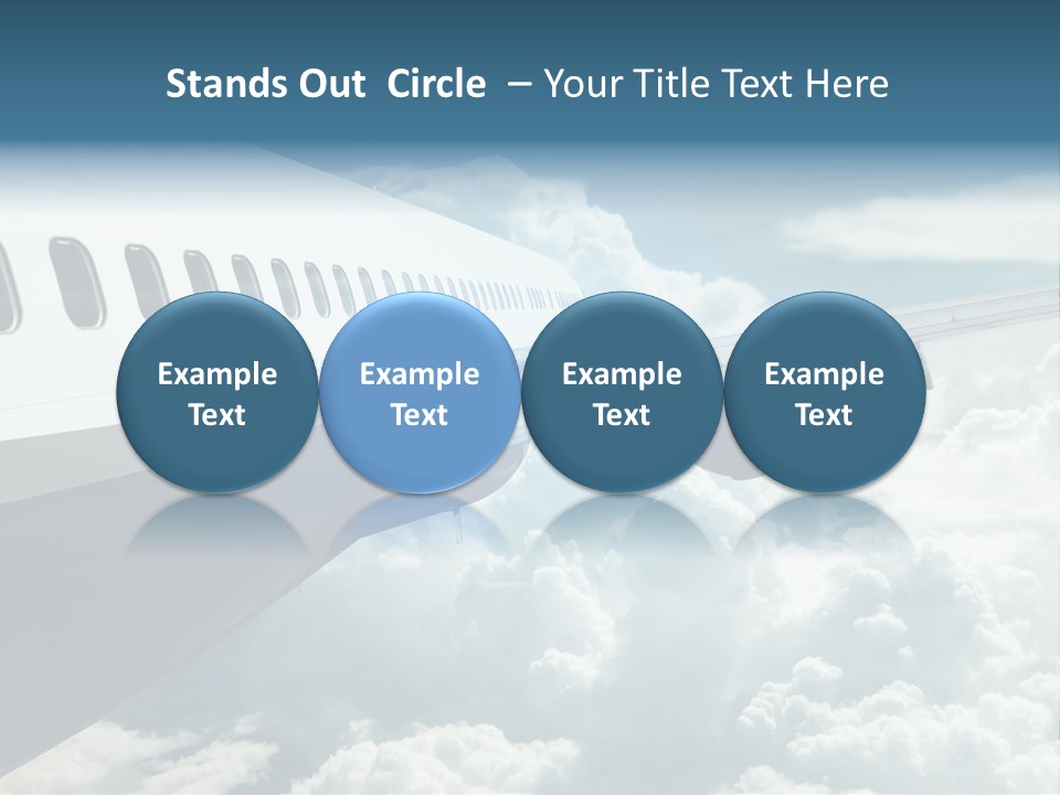 Journey Pilot Vacation PowerPoint Template