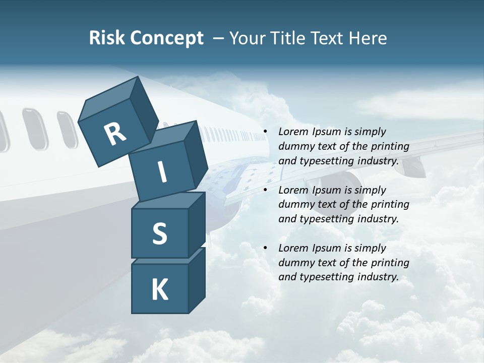 Journey Pilot Vacation PowerPoint Template