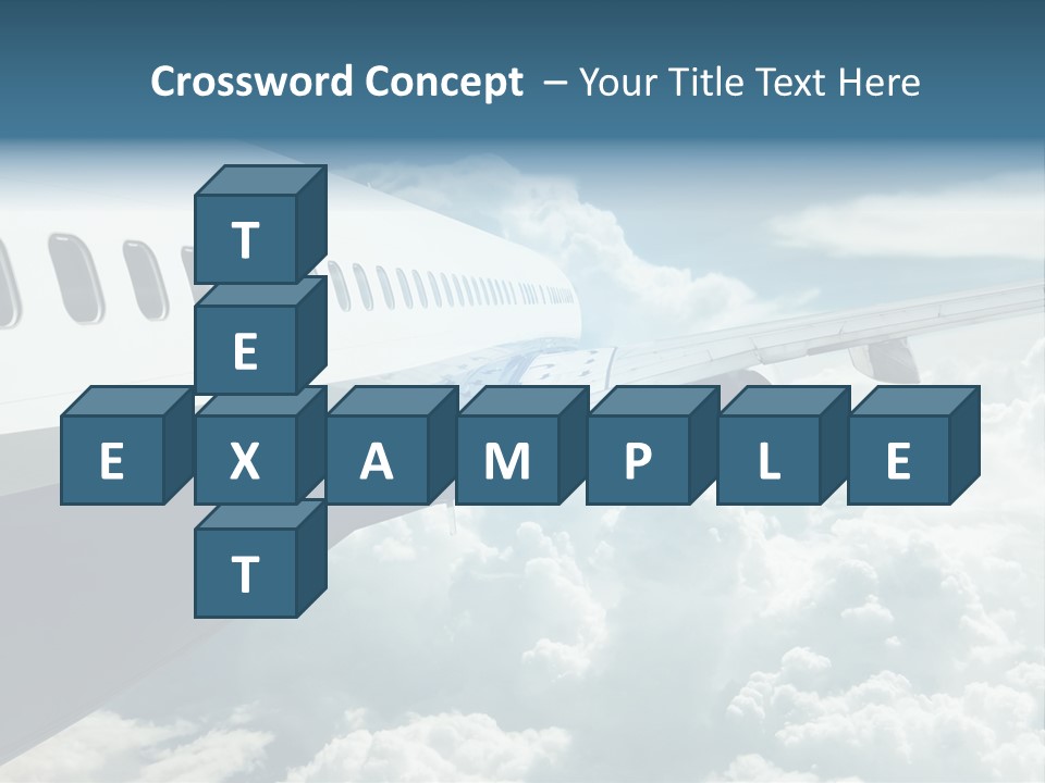 Journey Pilot Vacation PowerPoint Template