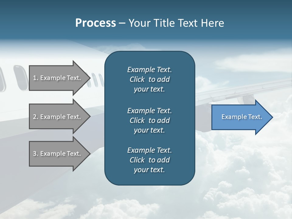 Journey Pilot Vacation PowerPoint Template