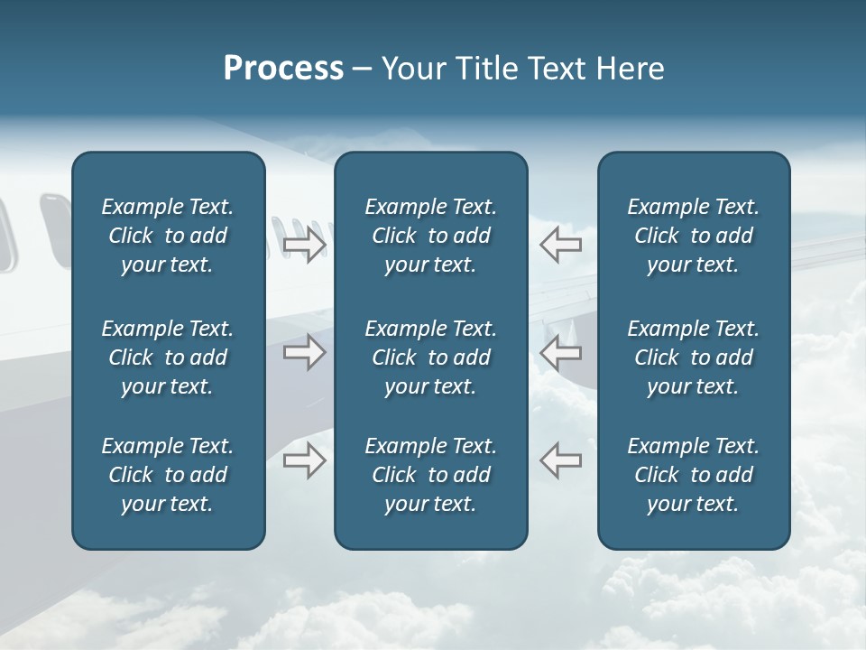 Journey Pilot Vacation PowerPoint Template