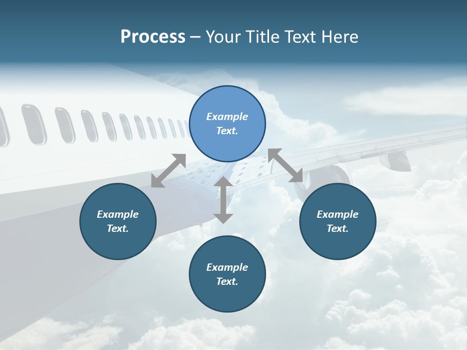 Journey Pilot Vacation PowerPoint Template