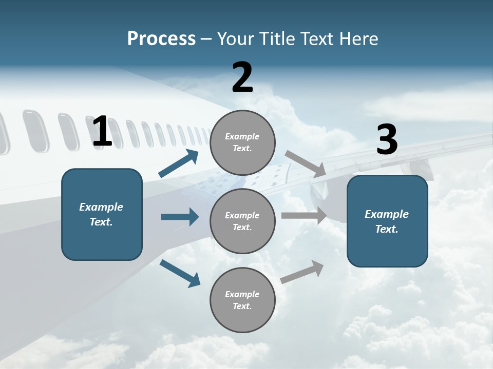 Journey Pilot Vacation PowerPoint Template