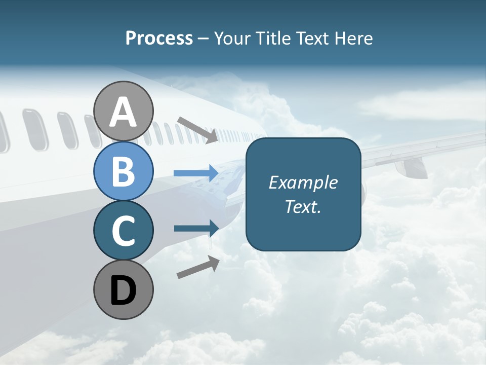 Journey Pilot Vacation PowerPoint Template