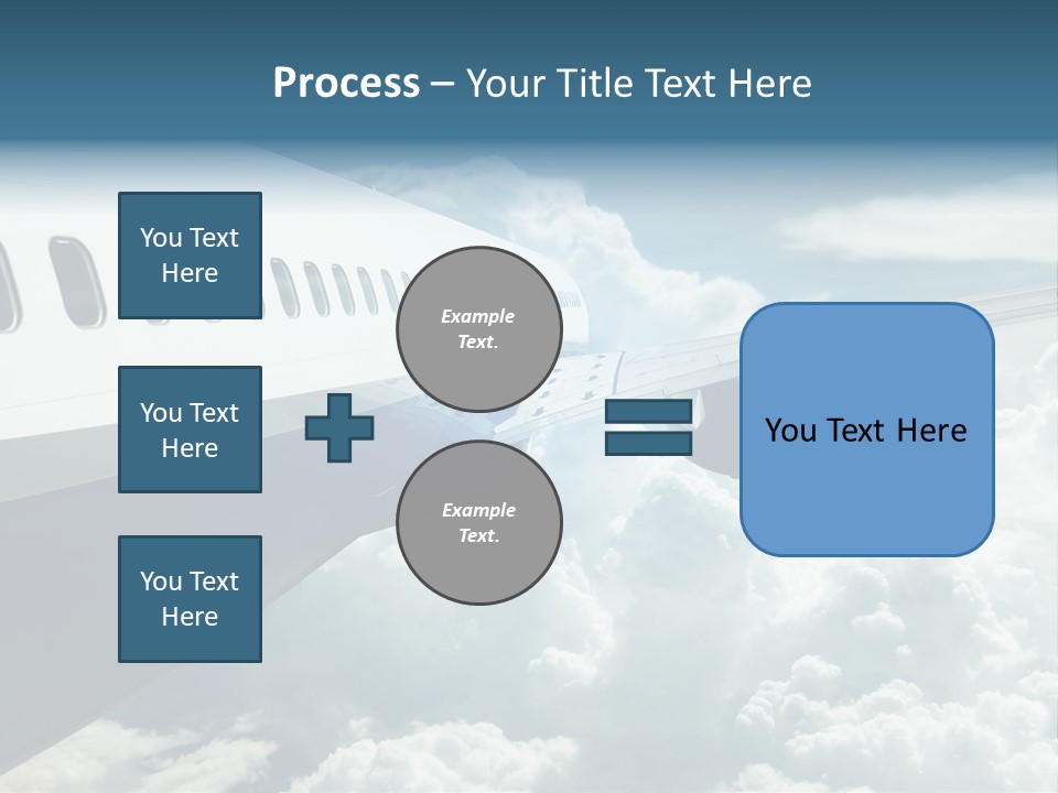 Journey Pilot Vacation PowerPoint Template