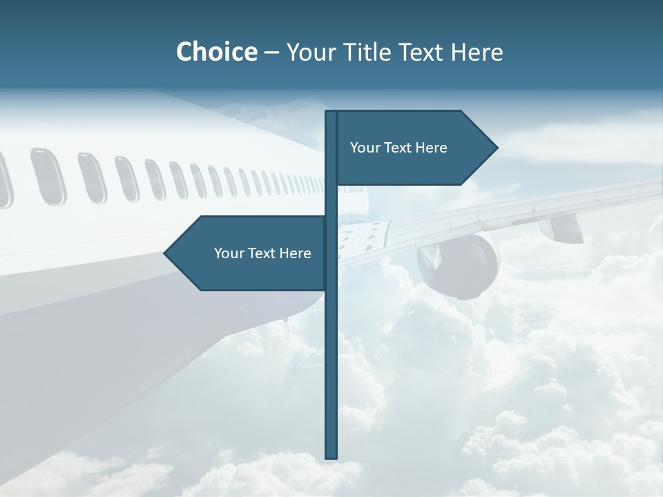 Journey Pilot Vacation PowerPoint Template