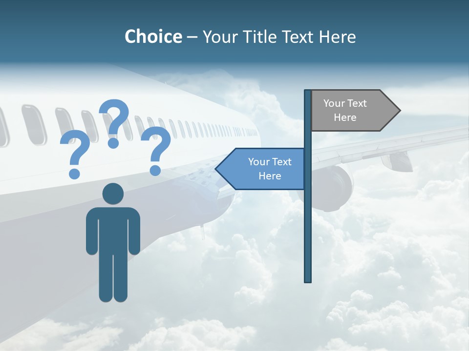 Journey Pilot Vacation PowerPoint Template