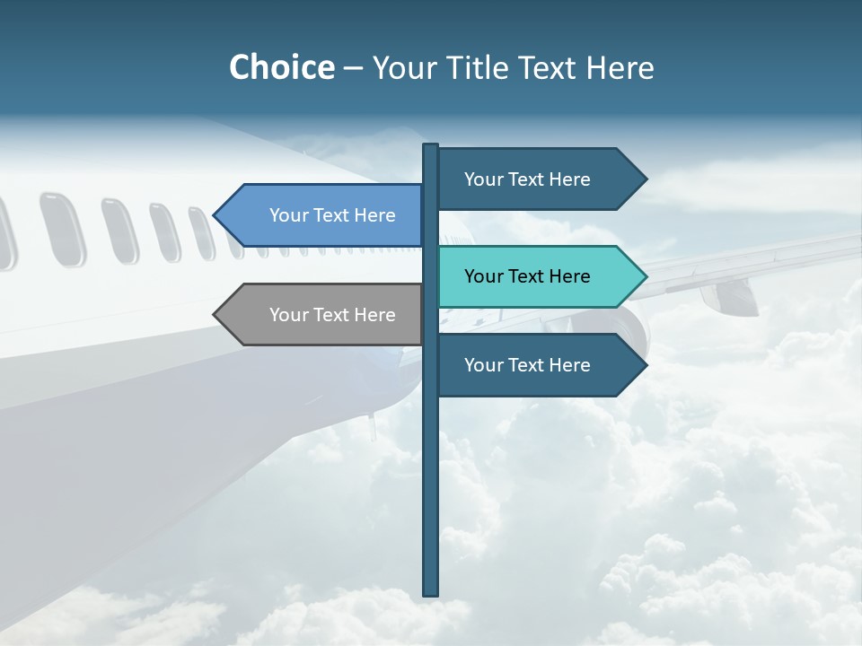 Journey Pilot Vacation PowerPoint Template