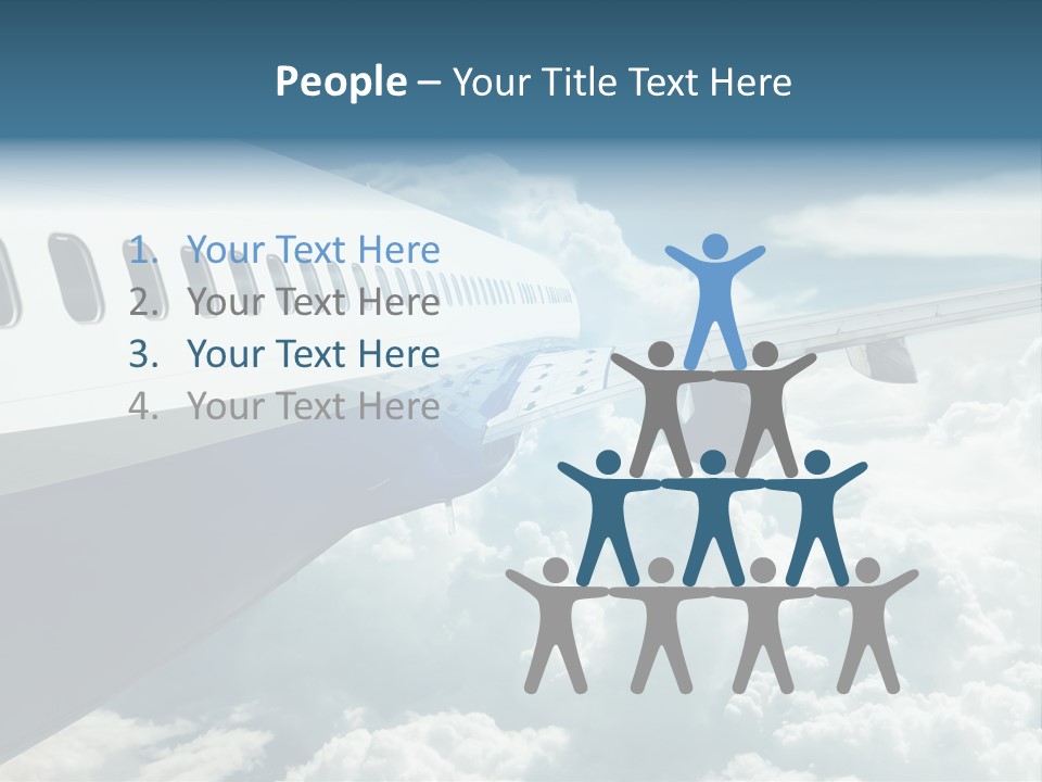 Journey Pilot Vacation PowerPoint Template