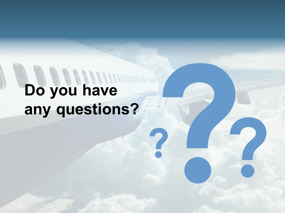 Journey Pilot Vacation PowerPoint Template