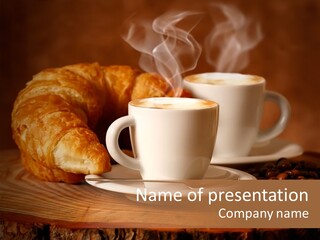 Sweet Caffeine Hot PowerPoint Template