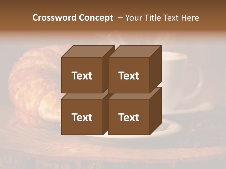 Sweet Caffeine Hot PowerPoint Template