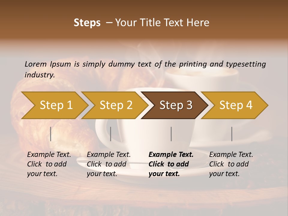 Sweet Caffeine Hot PowerPoint Template