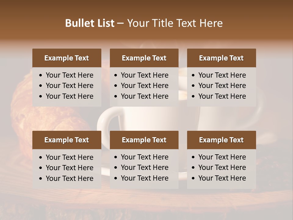 Sweet Caffeine Hot PowerPoint Template