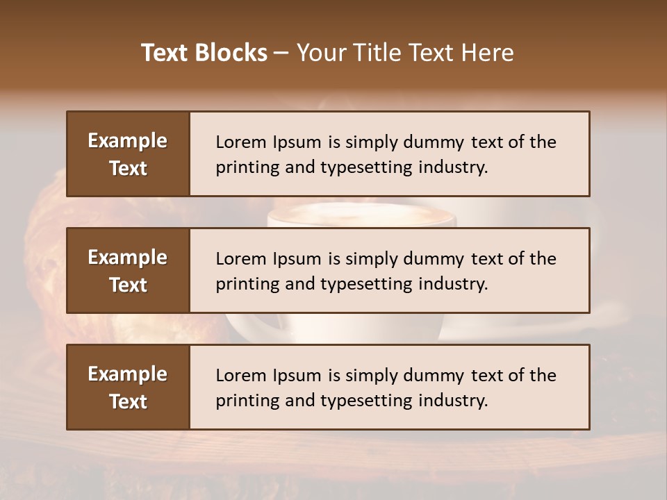Sweet Caffeine Hot PowerPoint Template