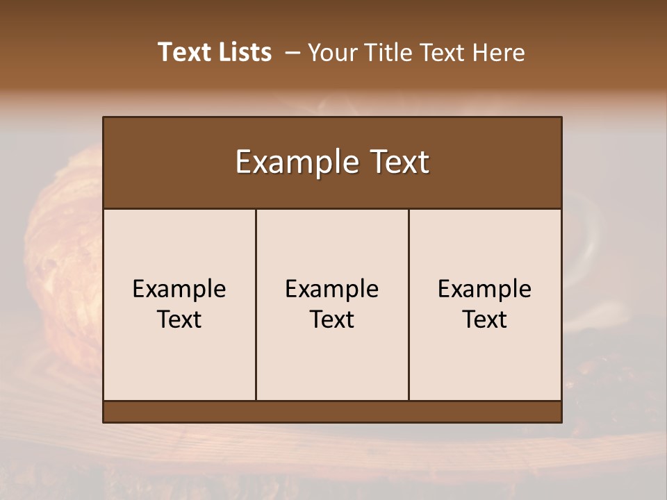 Sweet Caffeine Hot PowerPoint Template