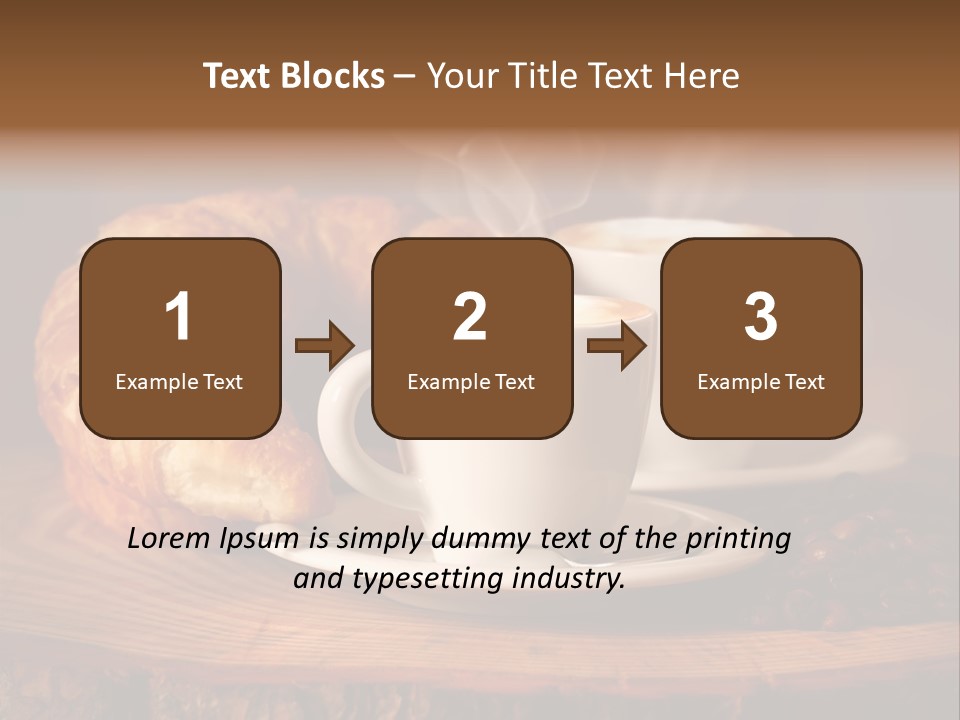 Sweet Caffeine Hot PowerPoint Template