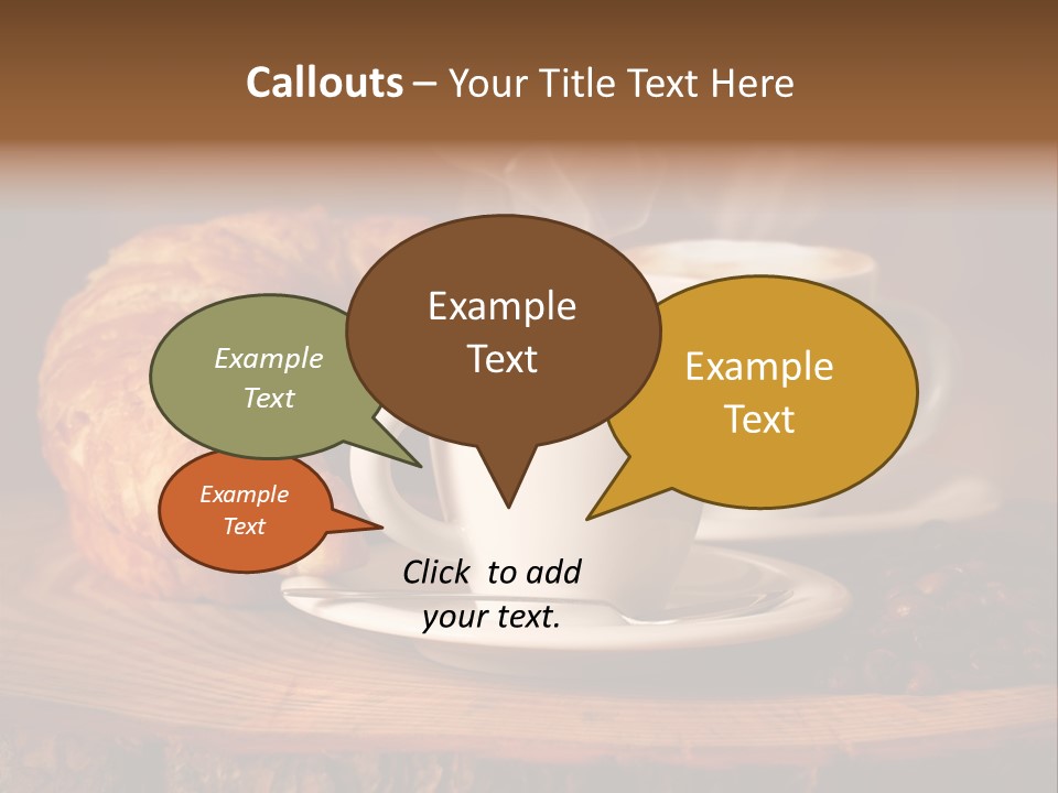 Sweet Caffeine Hot PowerPoint Template