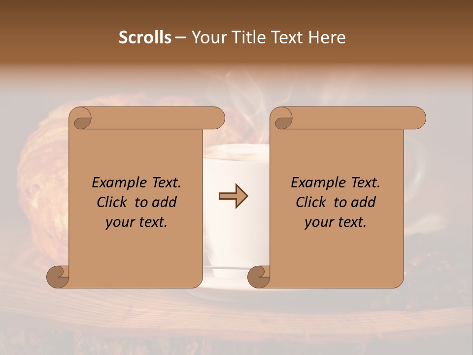 Sweet Caffeine Hot PowerPoint Template
