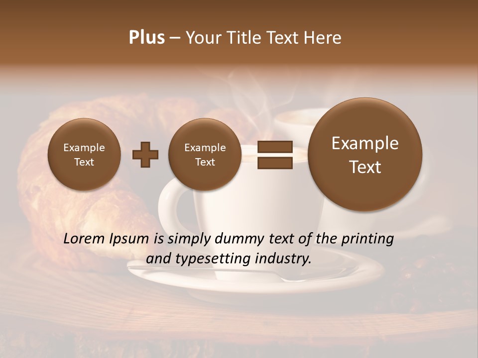 Sweet Caffeine Hot PowerPoint Template