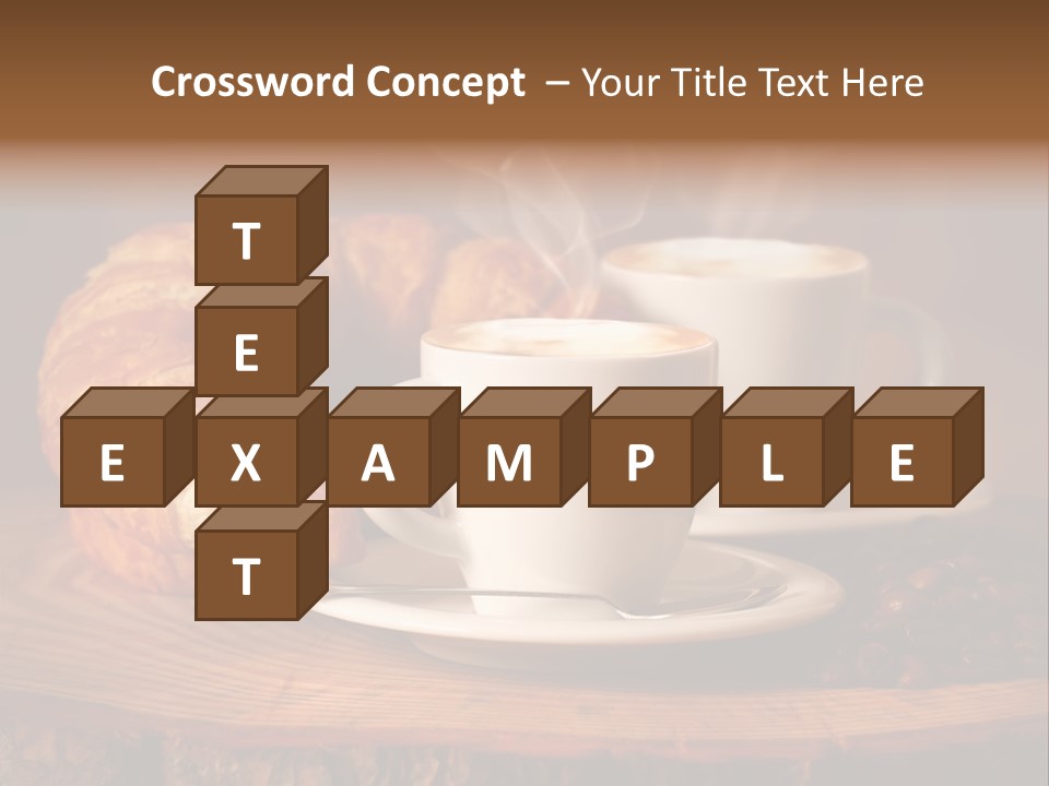 Sweet Caffeine Hot PowerPoint Template