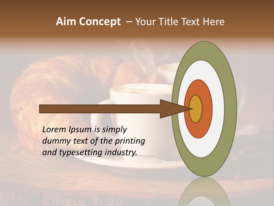 Sweet Caffeine Hot PowerPoint Template