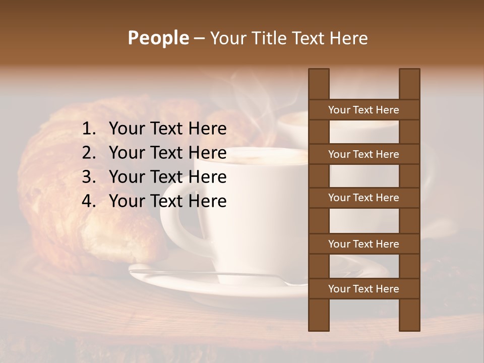 Sweet Caffeine Hot PowerPoint Template