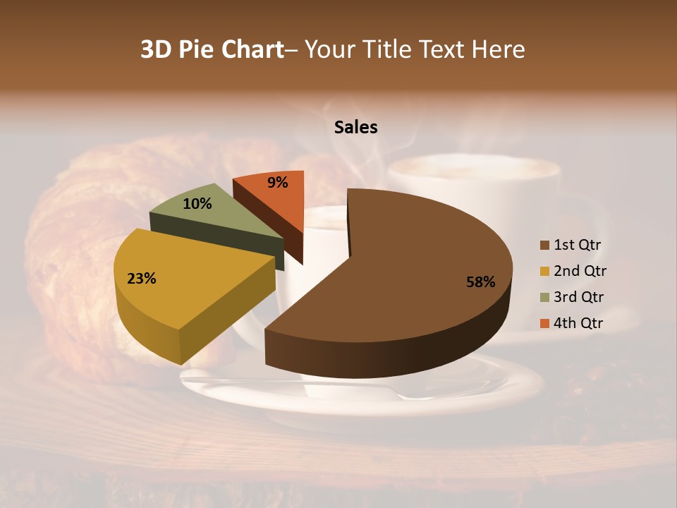 Sweet Caffeine Hot PowerPoint Template