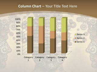 Learn Connection Gear PowerPoint Template