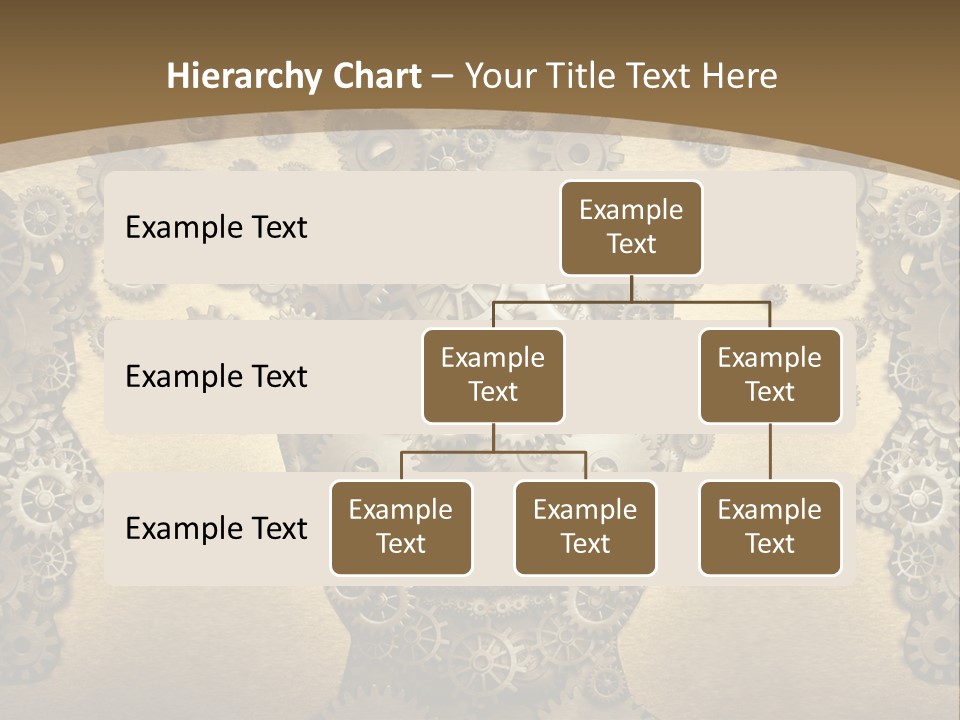 Learn Connection Gear PowerPoint Template