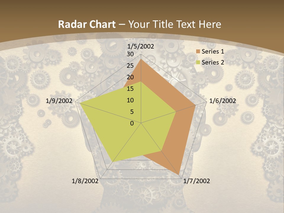 Learn Connection Gear PowerPoint Template