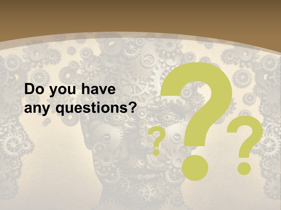 Learn Connection Gear PowerPoint Template